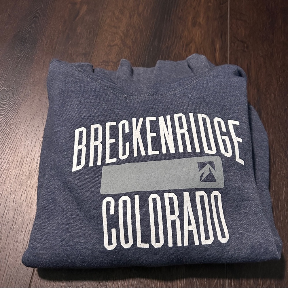 Breckenridge Colorado Gray Sweatshirt